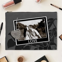 Charcoal Love XL Cosmetic Bag - Cosmetic Bag (XL)