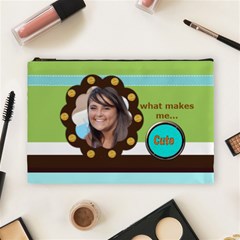 lg cosmetic bag-what makes me cute - Cosmetic Bag (Large)