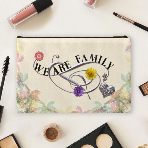 Family Large Cosmetic Bag By Lil Back