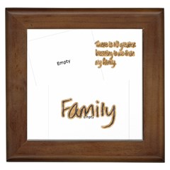 Family Framed Tile