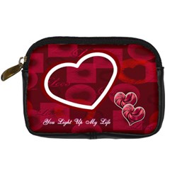 You Light Up My Life Red Love Digital Camera Case - Digital Camera Leather Case You Light Up My Life Red Love Digital Camera Case - Digital Camera Leather Case