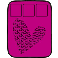LOVE Blanket (4 styles) - 35 x27 Fleece Blanket (Mini) LOVE Blanket (4 styles) - 35 x27 Fleece Blanket (Mini)
