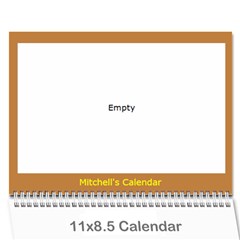 Mitchell s 2011 Calendar - Wall Calendar 11  x 8.5  (12-Months)
