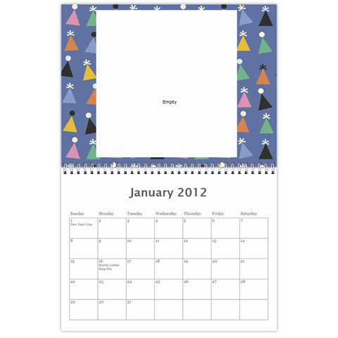 Our Calendar By Sarah Cramer Jan 2012