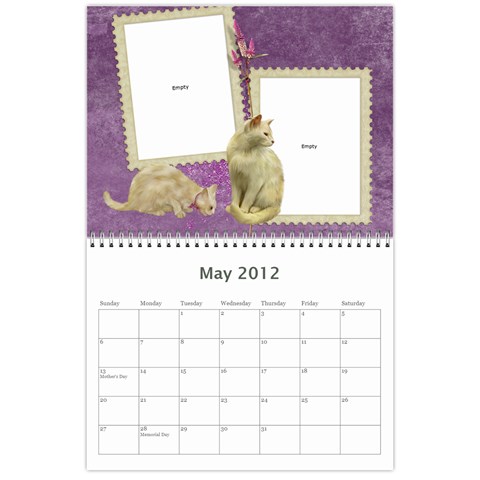 Our Calendar By Sarah Cramer May 2012