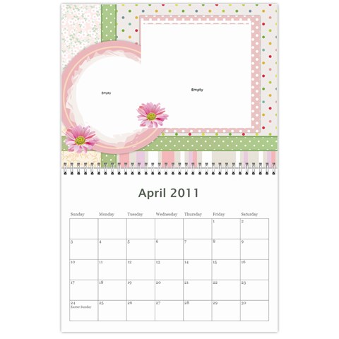 Our Calendar By Sarah Cramer Apr 2011