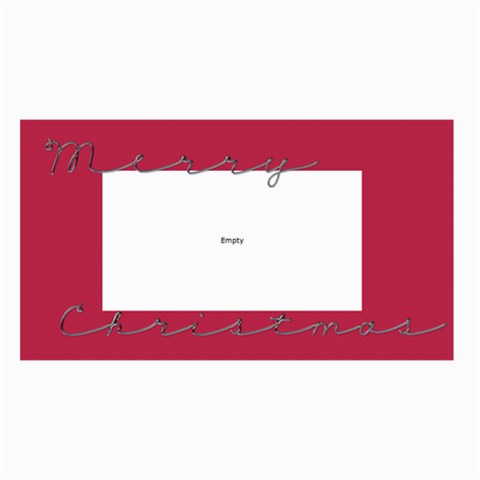 Christmas Card 2010 By E 8 x4  Photo Card - 5