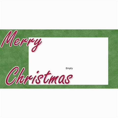 Christmas Card 2010 By E 8 x4  Photo Card - 8