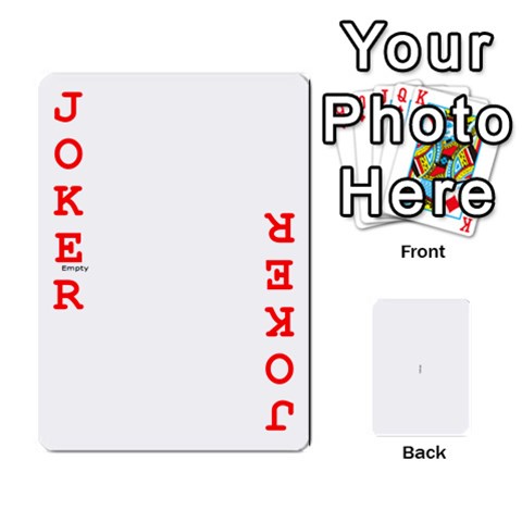 Jeu De Cartes Amis 2010 By Edith Plante Front - Joker2