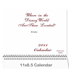 Kristi s Calendar two - Wall Calendar 11  x 8.5  (12-Months)