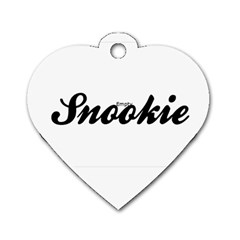 Breast Cancer Awareness-heart Dog Tag