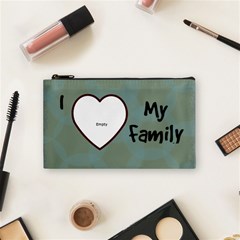 I HEART my family small Cosmetic bag - Cosmetic Bag (Small) I HEART my family small Cosmetic bag - Cosmetic Bag (Small)