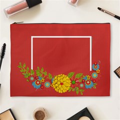 Cosmetic Bag (XL)- template red