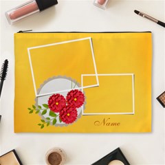 Cosmetic Bag (XL)- template flowers1 Cosmetic Bag (XL)- template flowers1