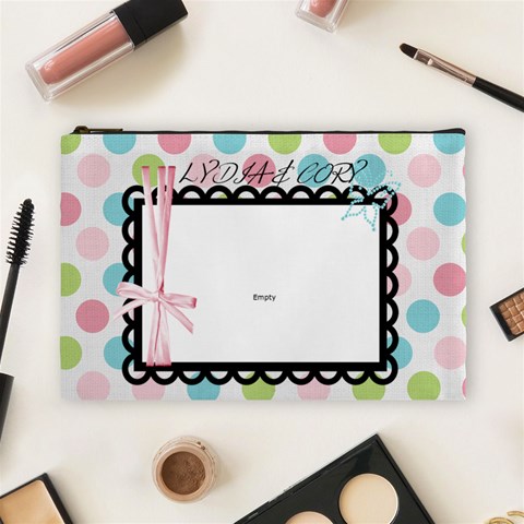 Lydias Make Up Bag By Regina Front