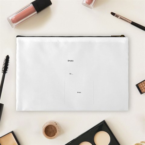 Apricot Large Cosmetic Case 1 By Joan T Back