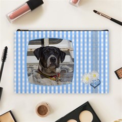 Baby Blue large Cosmetic Case  - Cosmetic Bag (Large)