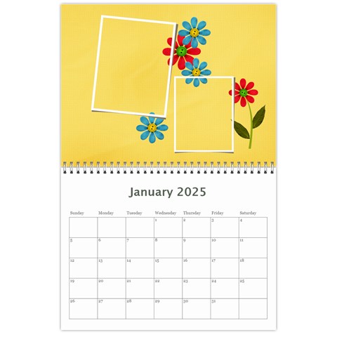 Photo Calendar (12 Jan 2025