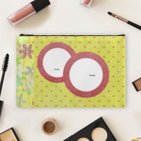 Lazy Days Large Cosmetic Case 1 By Joan T Front