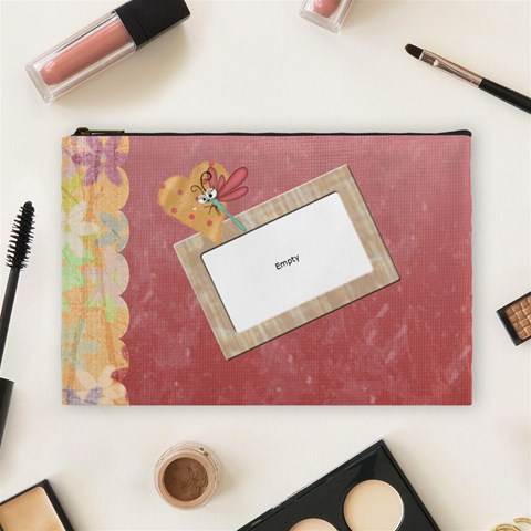 Lazy Days Large Cosmetic Case 4 By Joan T Front