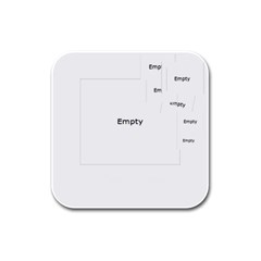 Purple Square Photo Coaster - Rubber Square Coaster (4 pack) Purple Square Photo Coaster - Rubber Square Coaster (4 pack)
