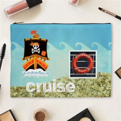 Pirate Pete cruise vacation extra large cosmetic bag - Cosmetic Bag (XL)