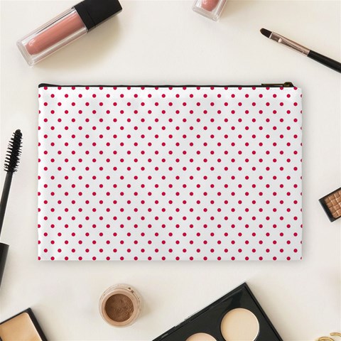 Strawberries Cosmetic Bag L 01 By Carol Back