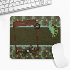Simple Sam Dots - Large Mousepad