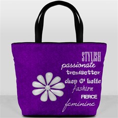 Girl s Purple Diva Bucket Bag