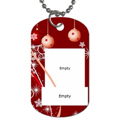 christmas - Dog Tag (One Side)