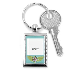 Key Chain (rectangle)  - Flowers2