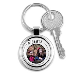 Sisters Round Keychain - Key Chain (Round)
