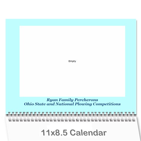2011 Ryans Calendar  By Rick Conley Cover