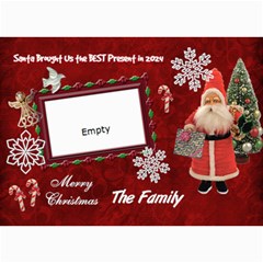 Santa Brought Us the Best Present in 2024 5x7 Photo Christmas Card - 5 x 7 Photo Cards Santa Brought Us the Best Present in 2024 5x7 Photo Christmas Card - 5 x 7 Photo Cards