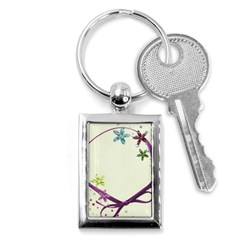 Glitter Flowers-key Chain