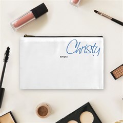 Blue Marilyn Monroe quote bag - Cosmetic Bag (Medium)