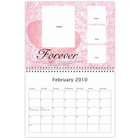 Miller Calendar 2011 By Anna Feb 2010