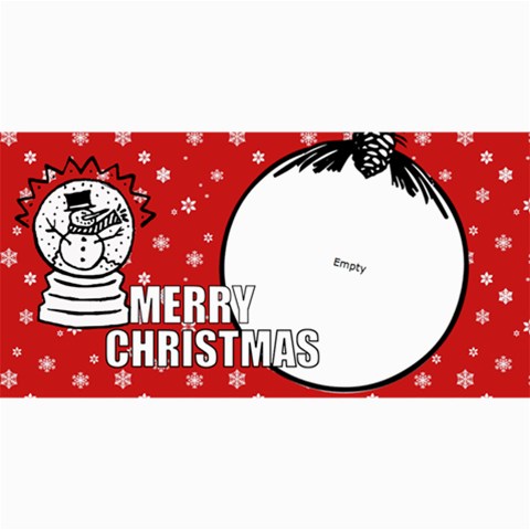 T Xmas 2 By Tiffany 8 x4  Photo Card - 8