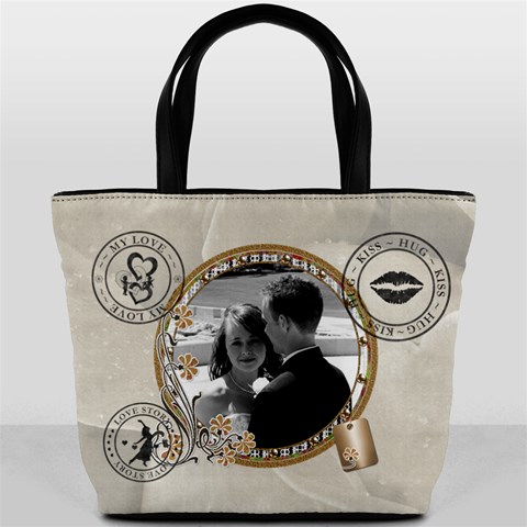 Love Story Bucket Bag By Lil Front