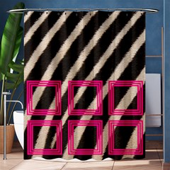 Zebra - Custom Shower Curtain 60  X 72  (medium) 