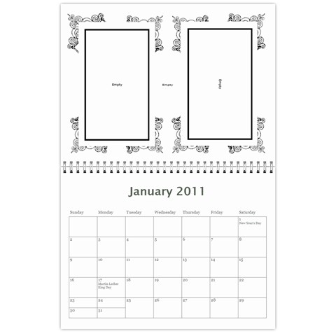 Pact Calendar By Tracy Gardner Jan 2011