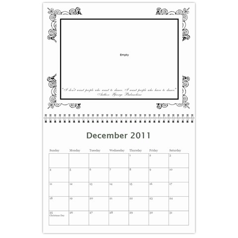 Pact Calendar By Tracy Gardner Dec 2011