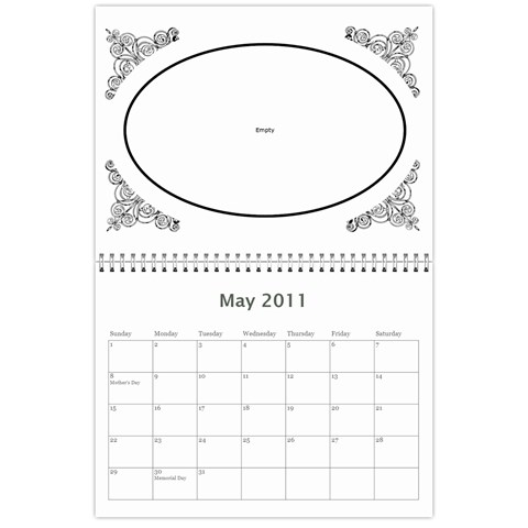 Pact Calendar By Tracy Gardner May 2011