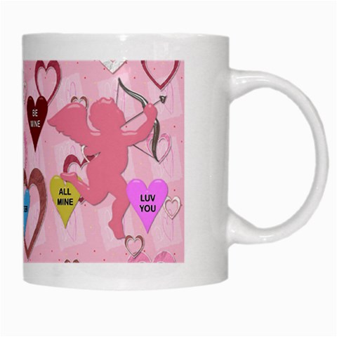 Be My Valentine Mug By Lil Right