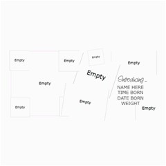 Baby Girl Announcement Cards