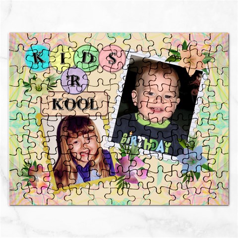 Kids  r Kool Puzzle By Lil Front