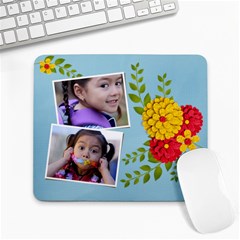 Mousepad- Bright Flowers - Large Mousepad Mousepad- Bright Flowers - Large Mousepad