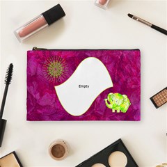 Floral Fun Medium Cosmetic Case - Cosmetic Bag (Medium)