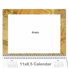 18 mo calender - Wall Calendar 11  x 8.5  (18 Months)