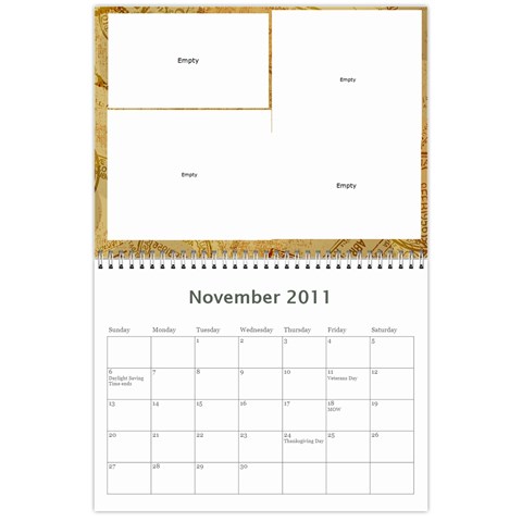 18 Mo Calender By Jan Cockreham Nov 2011